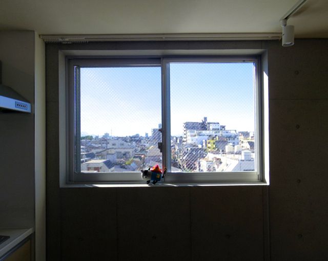 高円寺の住宅街が見渡せます