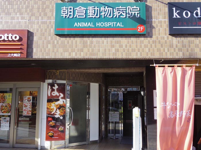 動物病院もありますよ