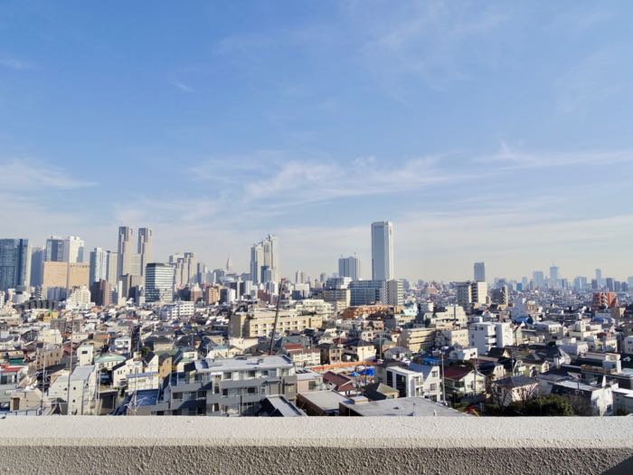 新宿副都心、初台、渋谷の高層ビル　これぞTOKYO！な風景