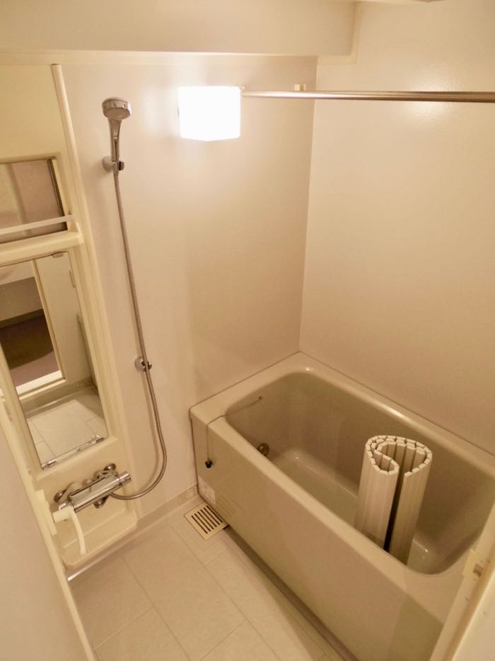 浴室乾燥機搭載のバスルーム　