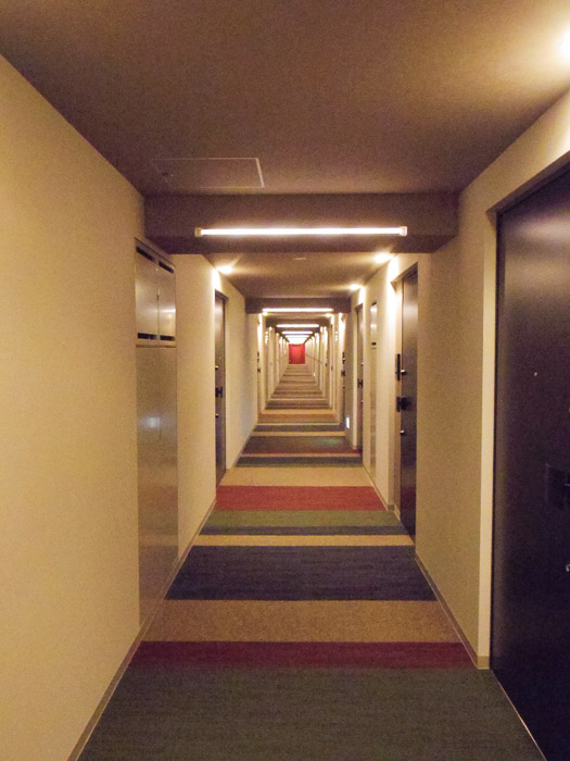 ホテルのような内廊下