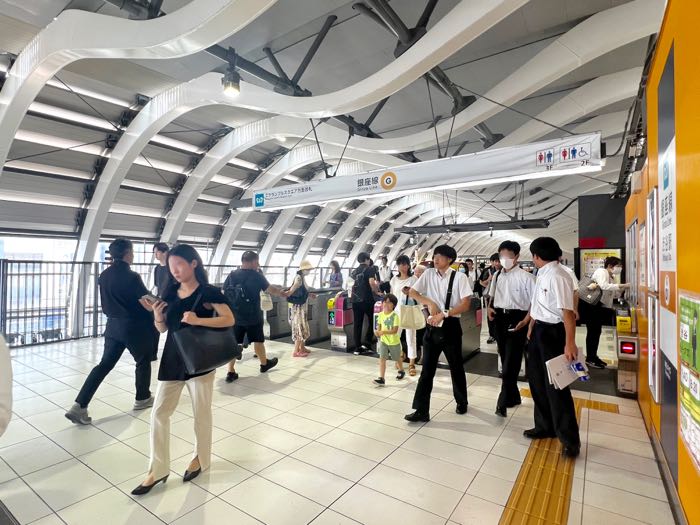 東京メトロ銀座線渋谷駅スクランブルスクエアスクランブルスクエア方面改札